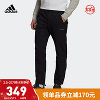 阿迪达斯官网 adidas XPLR WARM PANTS 男装户外运动长裤GE9872 黑色 A/M(175/80A)