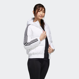 阿迪达斯官网adidas neo 女装冬季运动羽绒服GJ8822 白 A/S(160/84A)