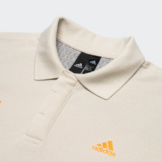 adidas 阿迪达斯 武极系列 M WJ POLO 男子POLO衫 FT2756 矾土棕 M