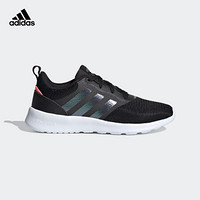 阿迪达斯官网 adidas QT RACER 2.0 K 小童跑步运动鞋FW7135 1号黑色/信号粉/偏光蓝紫 40(245mm)