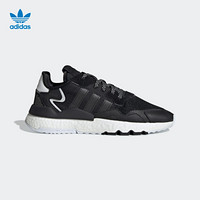 阿迪达斯官方 adidas 三叶草 NITE JOGGER 男女经典鞋EE6254 一号黑/一号黑/碳黑 42.5(265mm)