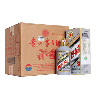 MOUTAI 茅台 生肖纪念 戊戌狗年 酱香型白酒 53度 500ml*6 整箱装