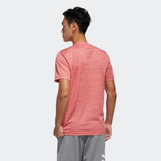 adidas 阿迪达斯 M D2M HE TEE 男子运动T恤 FL0328 浅猩红/白 XL