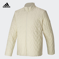 阿迪达斯官网 adidas PD JK 男装冬季高尔夫运动夹棉夹克GH5286 汉玉白 A/2XL(185/108A)