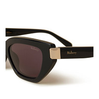Mulberry/玛珀利2021春夏新款Maggie 树脂镜框太阳眼镜RS5434 黑色