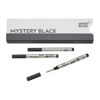 万宝龙 MONTBLANC 3支装黑色小号签字笔笔芯（M型）128240