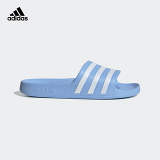 Adidas 阿迪达斯  ADILETTE AQUA 女鞋游泳运动凉拖鞋 EE7346 蓝色/白色 39