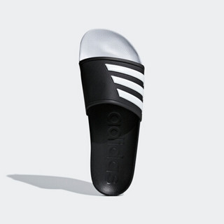 阿迪达斯官网 adidas ADILETTE TND 男鞋游泳运动凉拖鞋F35437 1号黑色/亮白 38(235mm)