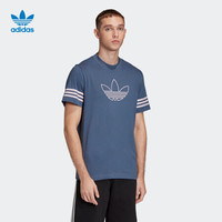 adidas ORIGINALS OUTLINE TEE 运动T恤 FM3896