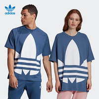 阿迪达斯官网adidas 三叶草 男装运动短袖T恤FM9902 FM9903 FM9904 制服蓝/FM9902 XL(参考身高:188~192CM)