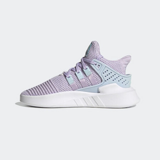 阿迪达斯官网 adidas 三叶草 EQT BASK ADV W女鞋中帮经典运动鞋FZ0216 淡紫/蓝/淡绿 37(230mm)