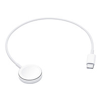 Apple Watch 磁力充电器 USB-C 连接线 0.3m 白色