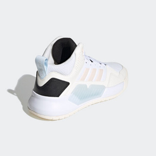 阿迪达斯官网 adidas neo PLAY9TIS 2.0 女鞋休闲运动鞋G55059 白/米白/黑/粉 36(220mm)