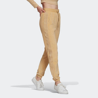 阿迪达斯官网 adidas 三叶草 SLIM JOGGER 女装运动裤H18821 米色 40(参考身高:170~175CM)