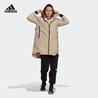 阿迪达斯官网adidas 女装冬季户外运动夹棉夹克GR0597 草原棕 A/M(165/88A)