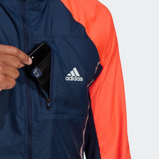 阿迪达斯官网 adidas GZMRU Jacket M 男装跑步运动外套GV1325 学院藏青蓝 A/L(180/100A)