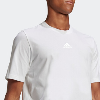 adidas 阿迪达斯 M SPC TEE 男子运动T恤 GQ2227 白色 XXL