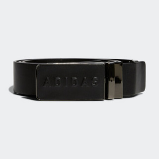 阿迪达斯官网 adidas LTH NOHOLE BELT 男子高尔夫运动皮带GL8829 黑色 OSFM