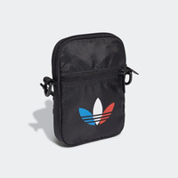 阿迪达斯官网 adidas 三叶草 TRICOL FEST BAG 男女运动包GN5463 黑色 NS