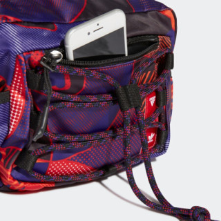 阿迪达斯官网 adidas 三叶草 WAISTBAG 新年款男女运动包GT6658 黑色/多色 均码