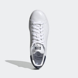 adidas ORIGINALS Stan Smith 中性运动板鞋 FX5501 白色/深蓝色 38.5