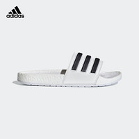 阿迪达斯官网 adidas ADILETTE BOOST 男女游泳运动凉拖鞋FY8155 白色/黑色 47(290mm)