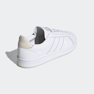 阿迪达斯官网 adidas neo GRAND COURT 男鞋休闲运动鞋FY8238 白/米色 40(245mm)