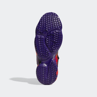 adidas 阿迪达斯 D.O.N. Issue 2 GCA 男子篮球鞋 G55791 黑/棕黄/暗夜红 45