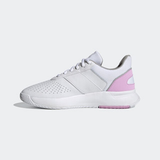 阿迪达斯官网 adidas COURTSMASH 女鞋运动鞋FY8732 白色/粉色 36.5(225mm)