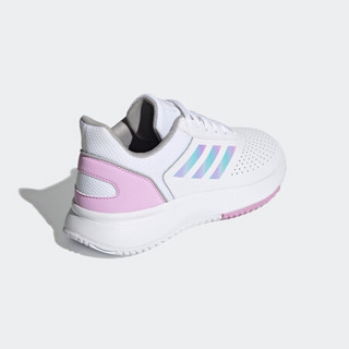 阿迪达斯官网 adidas COURTSMASH 女鞋运动鞋FY8732 白色/粉色 36.5(225mm)