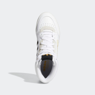 阿迪达斯官网 adidas 三叶草 DROP STEP XL 男鞋经典运动鞋FX7681 白/金 42(260mm)