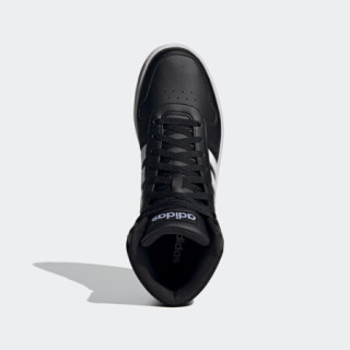 阿迪达斯官网 adidas neo HOOPS 2.0 MID 男鞋中帮休闲运动鞋FY8618 黑/白 40(245mm)