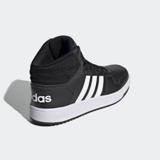 阿迪达斯官网 adidas neo HOOPS 2.0 MID 男鞋中帮休闲运动鞋FY8618 黑/白 40(245mm)