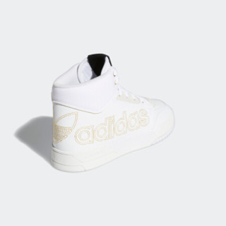 阿迪达斯官网 adidas 三叶草 DROP STEP XL 男鞋经典运动鞋FX7681 白/金 43(265mm)