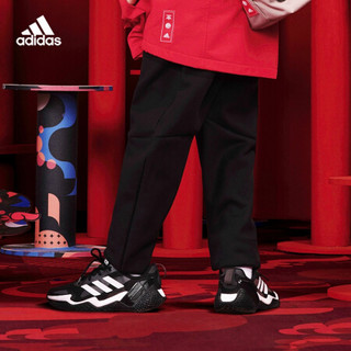 阿迪达斯官网 adidas YB CNY WARM PNT 新年款大童装训练运动裤子GP0544 黑色 140CM