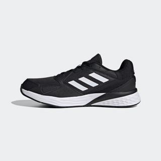 阿迪达斯官网 adidas RESPONSE RUN 男鞋跑步运动鞋FY9580 黑色/白色 45(280mm)