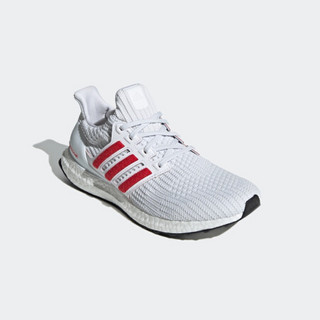 阿迪达斯官网 adidas ULTRABOOST 4.0 DNA男鞋跑步运动鞋FY9336 白/红 45(280mm)