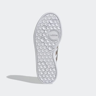 阿迪达斯官网 adidas BREAKNET PLUS 女鞋运动鞋FY9655 白色/米黄/香槟色 38.5(235mm)