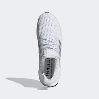 阿迪达斯官网 adidas ULTRABOOST 4.0 DNA男女跑步运动鞋FY9317 白/灰 41(255mm)