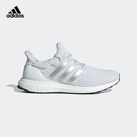 阿迪达斯官网 adidas ULTRABOOST 4.0 DNA男女跑步运动鞋FY9317 白/灰 41(255mm)