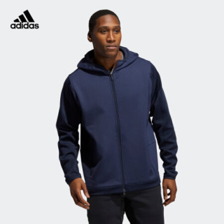 阿迪达斯官网 adidas Winterized JKT 男装训练运动夹克外套H35945 传奇墨水蓝/白 A/S(175/92A)