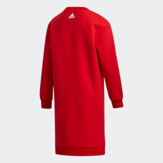 阿迪达斯官网 adidas YG CNY DRESS SE 新年款大童装训练运动套装GP0554 浅猩红/黑色 152CM