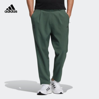 阿迪达斯官网 adidas WJ PNT WV WARM 男装训练运动裤装GP0890 绿 A/2XL(185/96A)
