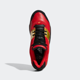 阿迪达斯官网 adidas Regulate 男鞋低帮篮球运动鞋FZ2143 红色/黑色/棕色 42.5(265mm)