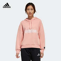 阿迪达斯官网 adidas STR SWEAT HD 女装训练运动连帽卫衣GP0721 粉 A/XL(170/96A)