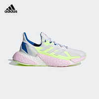 阿迪达斯官网 adidas X9000L4 W 女鞋跑步运动鞋FY0779 白色/青草绿/天蓝/浅粉 37(230mm)