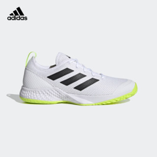 阿迪达斯官网 adidas Court Control M 男鞋运动鞋FZ3650 白色/黑色 44(270mm)