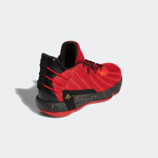 阿迪达斯官网 adidas Dame 7 GCA 男鞋低帮篮球运动鞋FY3442 暗夜红/红色/金色 40(245mm)