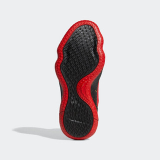 阿迪达斯官网 adidas Dame 7 GCA 男鞋低帮篮球运动鞋FY3442 暗夜红/红色/金色 41(255mm)