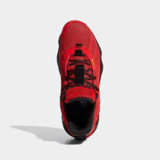 阿迪达斯官网 adidas Dame 7 GCA 男鞋低帮篮球运动鞋FY3442 暗夜红/红色/金色 40(245mm)